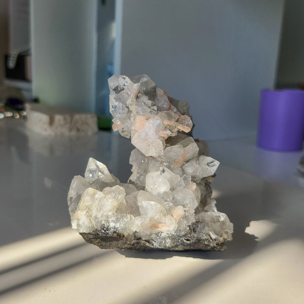 Apofylliet met Stilbiet 17-KC Home-King Crystals