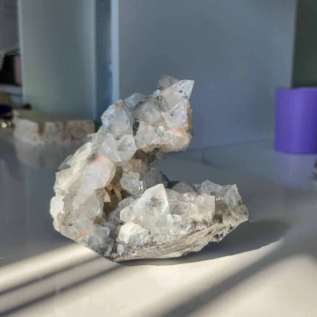 Apofylliet met Stilbiet 17-KC Home-King Crystals