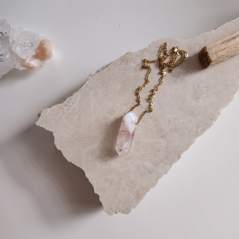 Hematietkwarts 54-Ketting-King Crystals
