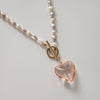 Pearls & Peaches-Ketting-King Crystals