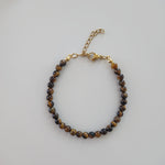Tijgeroog armband-Armband-King Crystals