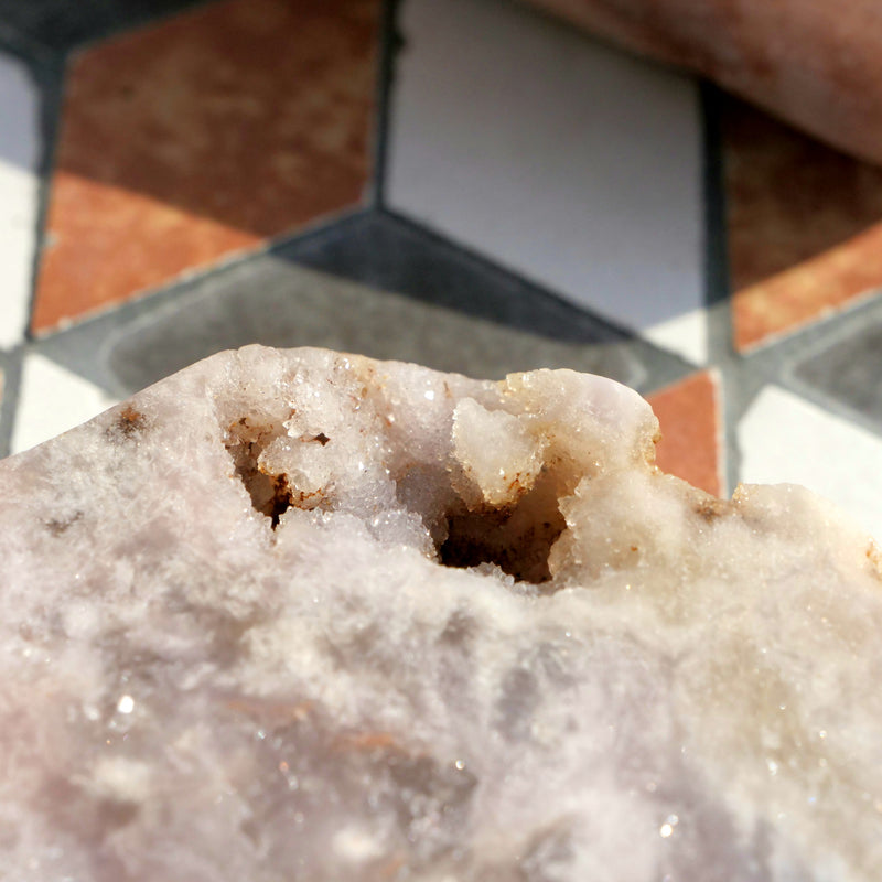Roze Amethist hart 3-KC Home-King Crystals