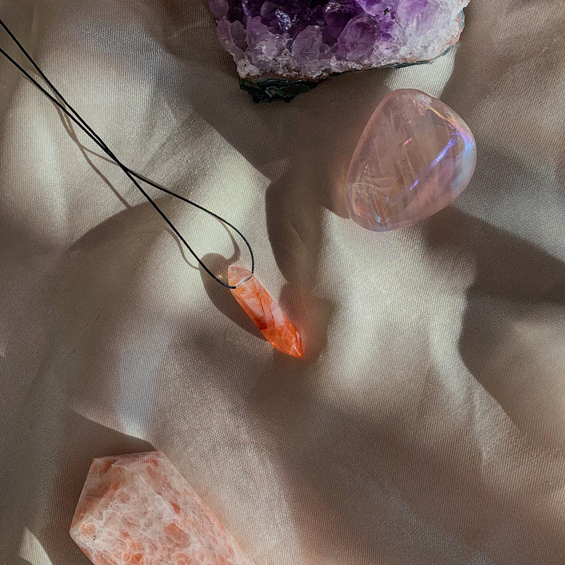 Hematietkwarts 50-Ketting-King Crystals