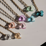 All of my heart ketting - BABY PINK-Ketting-King Crystals