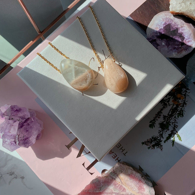 Maansteen-Ketting-King Crystals
