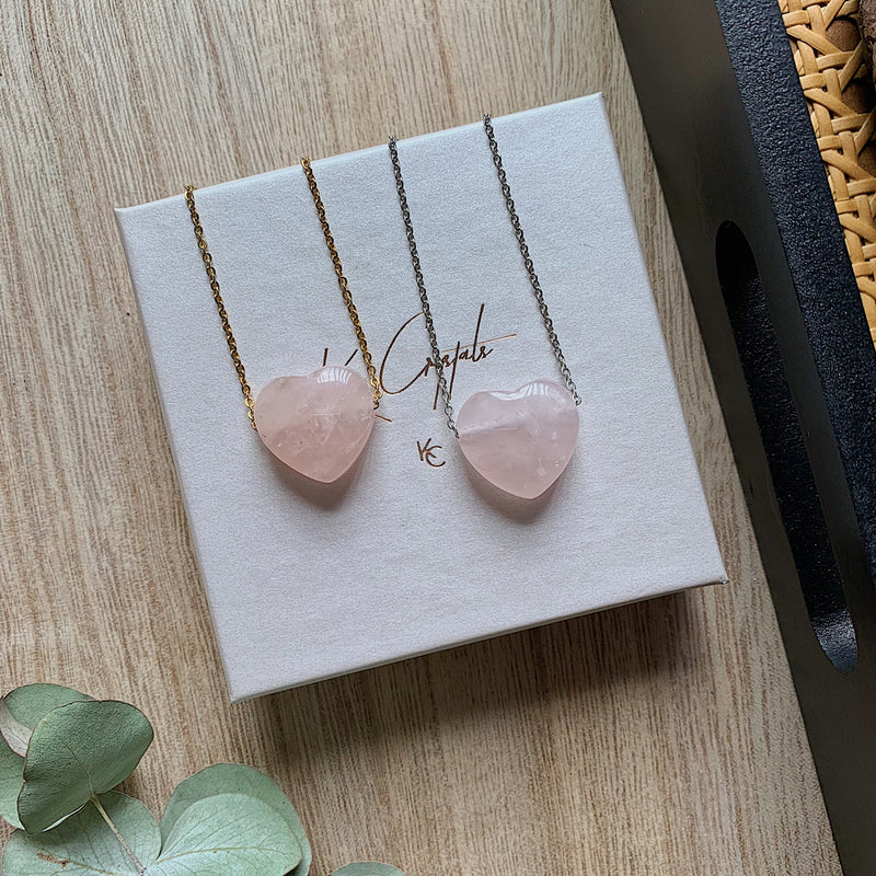 Roze Kwarts-Ketting-King Crystals