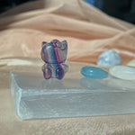 Kids setje: Aquamarijn, Fluoriet, Regenboog Maansteen & Seleniet-KC Home-King Crystals